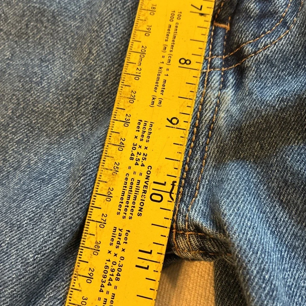Levi's Men's Jeans 505 31 X 32** Med Blue Straight Dad Jeans Normcore Blokecore